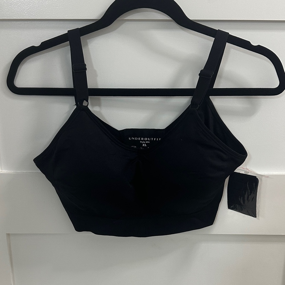 Underoutfit Women's Classic Black Bra